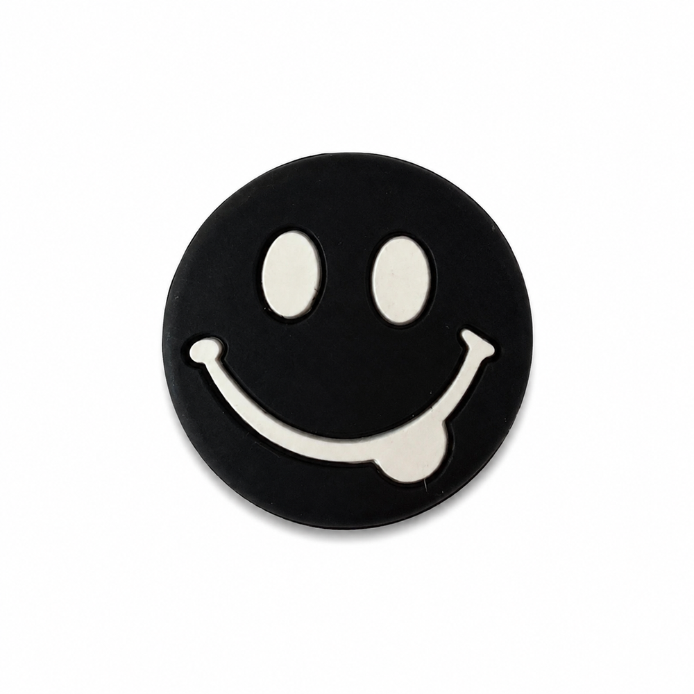 Topspin Tennisdämpfer Smiley Schwarz