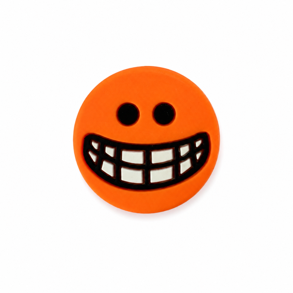 Topspin Tennisdämpfer Zahngrinsen Orange